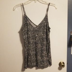 Old navy floral thin strap tank